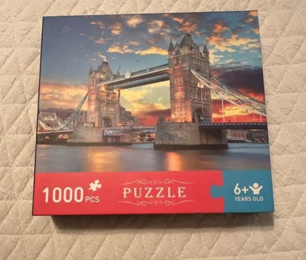 Tower Bridge 1000 Piece Jigsaw Puzzle